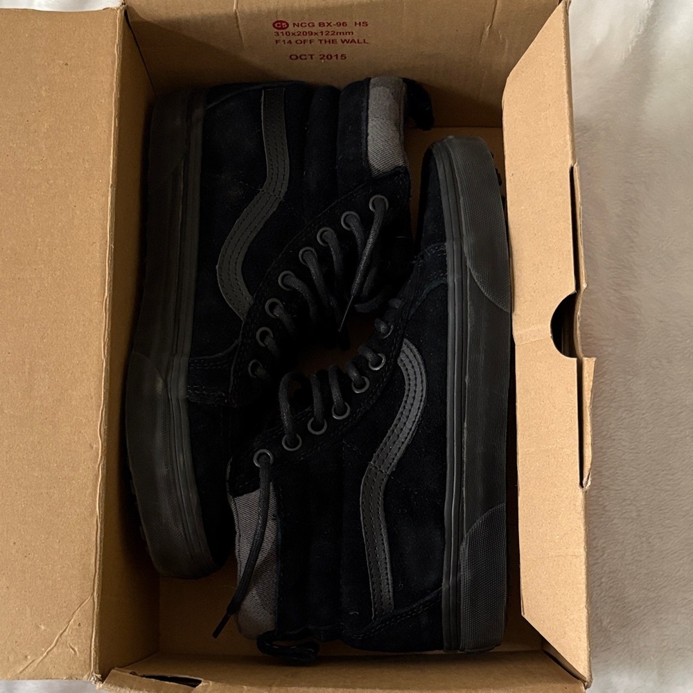 Vans Black High-Top Sneakers SK8-Hi